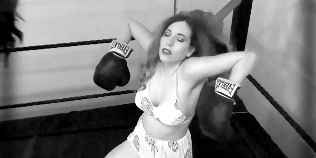 brunette,fetish,fighting,lingerie,underwear